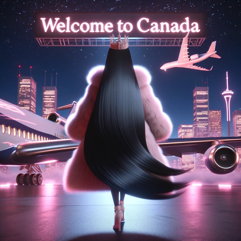 Welcome back to Canada Queen 🥹🇨🇦 #GagCityMontreal #GagCityToronto