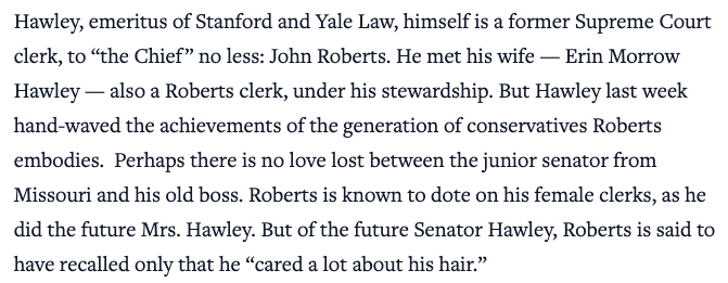 @JayMallow3 @RichardvReeves Please write about this. You have real standing to do so.
@HawleyMO's manhood, uh jeez. Not going there. He was there last year too.
theamericanconservative.com/hawley-enters-…