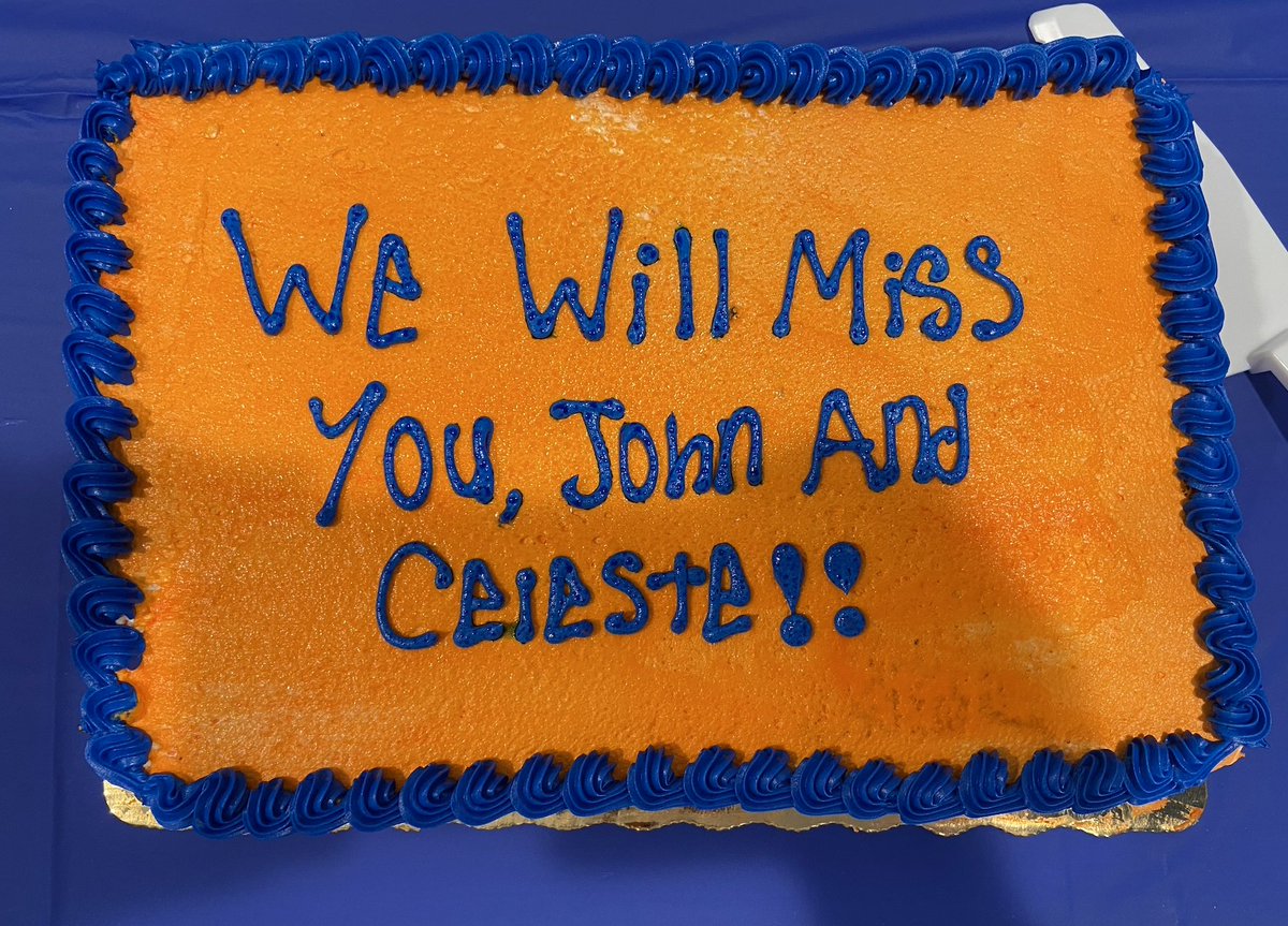 wagnercelest's tweet image. I share this with bittersweet feelings about leaving my @UFJSchool community, where I felt so happy &amp;amp; supported! I'll miss friends, colleagues, staff &amp;amp; students so much (&amp;amp; gorgeous Florida) Today they organized a lovely farewell party for 2 of us (1 retiring!) Thank you!!!🐊🥲❤️