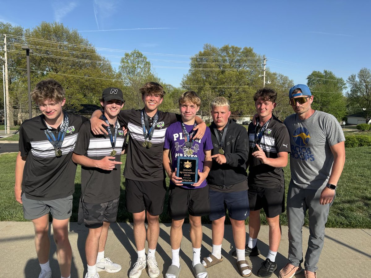 Piper Tennis (@piperkctennis) on Twitter photo Piper boys Tennis win Leavenworth 45th annual varsity tournament Champions!!!! <a href="/PiperPirates/">Piper Athletics & Activities</a> <a href="/PiperUSD203/">Piper USD 203</a> Piper boys Tennis win Leavenworth 45th annual varsity tournament Champions!!!! <a href="/PiperPirates/">Piper Athletics & Activities</a> <a href="/PiperUSD203/">Piper USD 203</a>