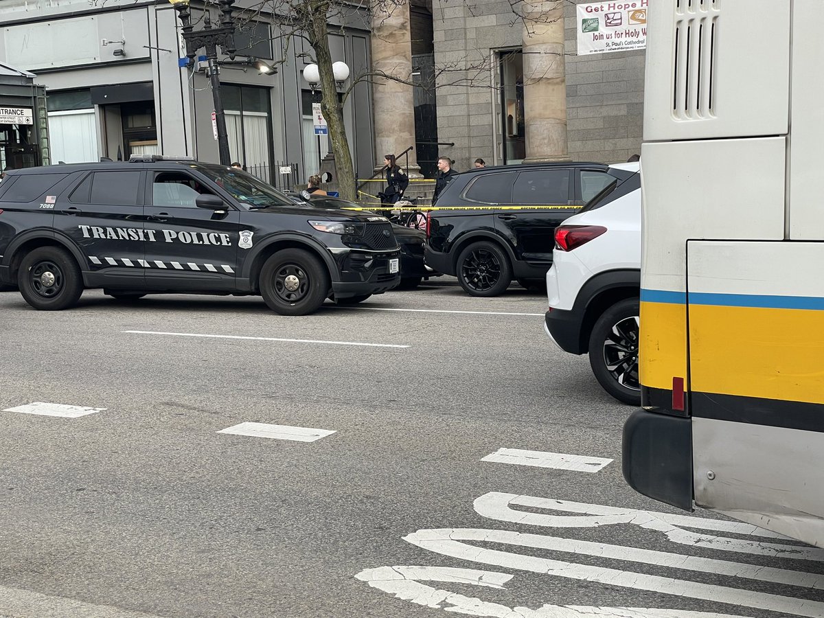 Heavy police presence on Tremont Street in front of the Cathedral Church of Saint Paul

#boston #bostonma #bostonpolice