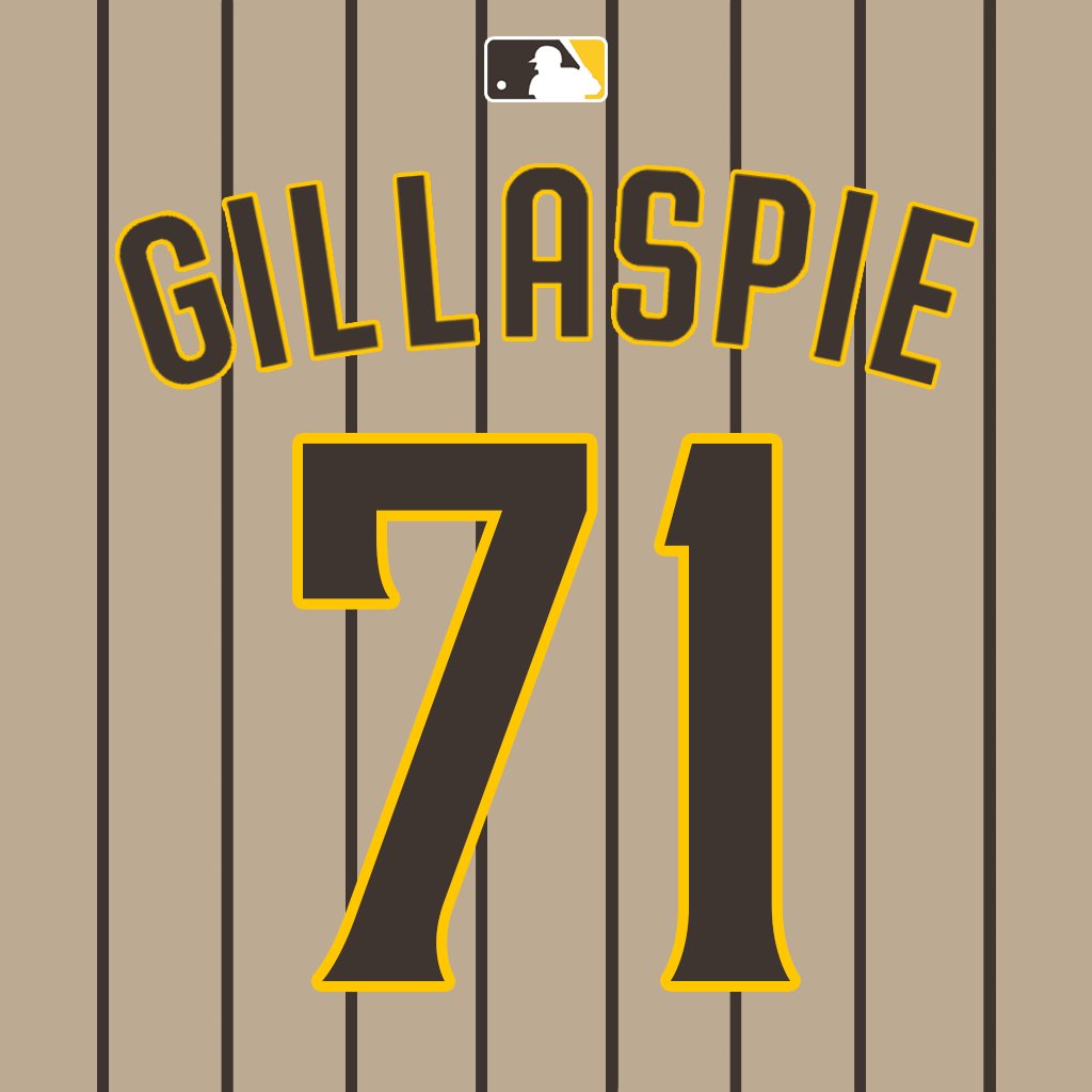 LHP Logan Gillaspie will wear number 71. Last worn by LHP Josh Hader in 2023. #Padres