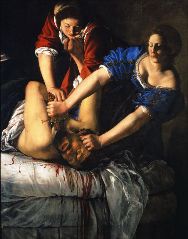 eu fiz um retrato inspirado nas cores e na iluminação de judith decapitando holofernes, da artemisia gentileschi, e acho que dos meus trabalhos atuais é a peça que mais me orgulho 🥹 queria mostrar aqui