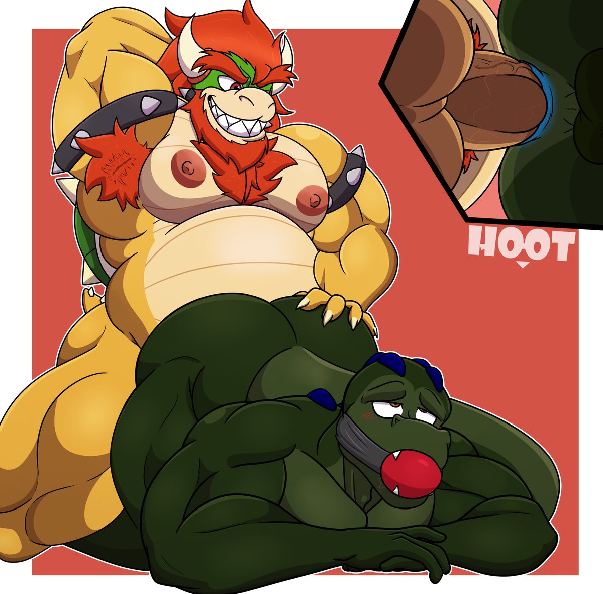 YCH Husbando that has been sold! First part are the ones who wanted to be topped by Bowser~ @destinynsfw_vix, @RockerRr4901 and @PakratManiac. Thanks for buying this slots! There's still some more if anyone is interested ^^ (1/2)