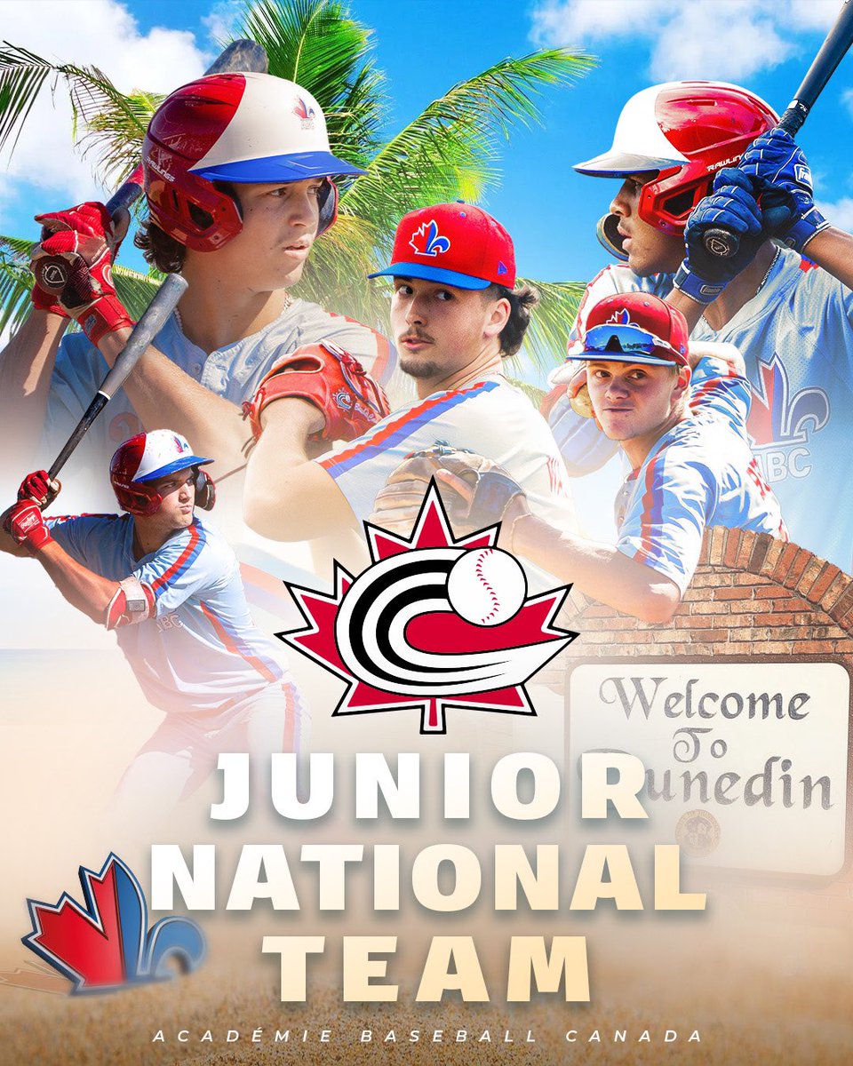 ABCacademie's tweet photo. Wishing our five guys all the best for their camp with the national junior team in Florida, Dunedin!

- Anthony Clavet @anthony_clavet
- Anthony Deblois @DebloisAnthony1
- Maxime Boies @Max_boies 
- Jacob Wallace @jacob_wallace34 
- William Polanco @WilliamPolancoE https://t.co/Z06khDSTxe