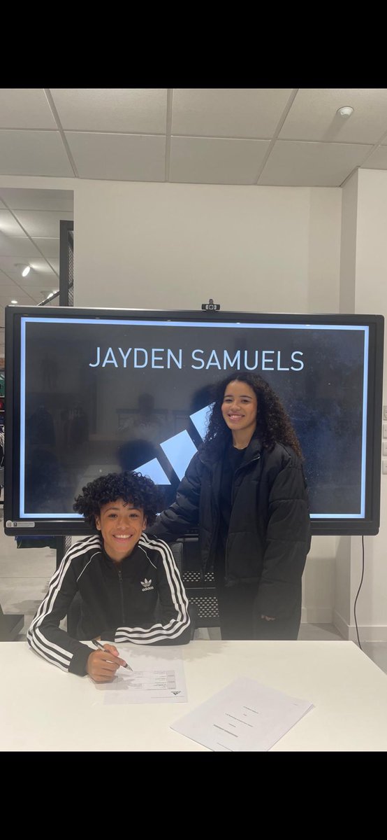 HoolahanMaggie's tweet photo. So proud and happy, he as worked so hard and totally deserves this #adidas @StJosephStBede https://t.co/oIQCnau8SX