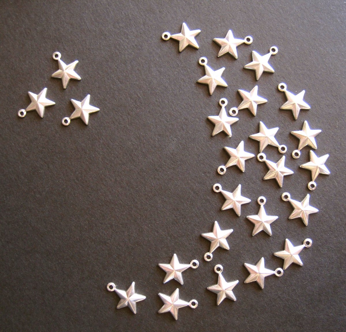 Charms Silver Tiny Star 10mm Charms Pendants Findings Jewelry Supplies (Lot of 10) by BySupply tuppu.net/d1af9333 #bysupply #Etsy #PendantCharm