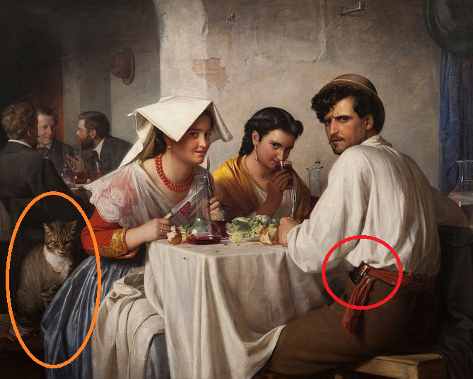 Donauschwalbe's tweet photo. Wie Italien Österreich judged
(Ölgemälde "In einer römischen Osteria" von Carl Bloch, 1866)
#Messer #Messergesetz
https://t.co/A83NcNFMQ0 https://t.co/WvxgeoMnOS