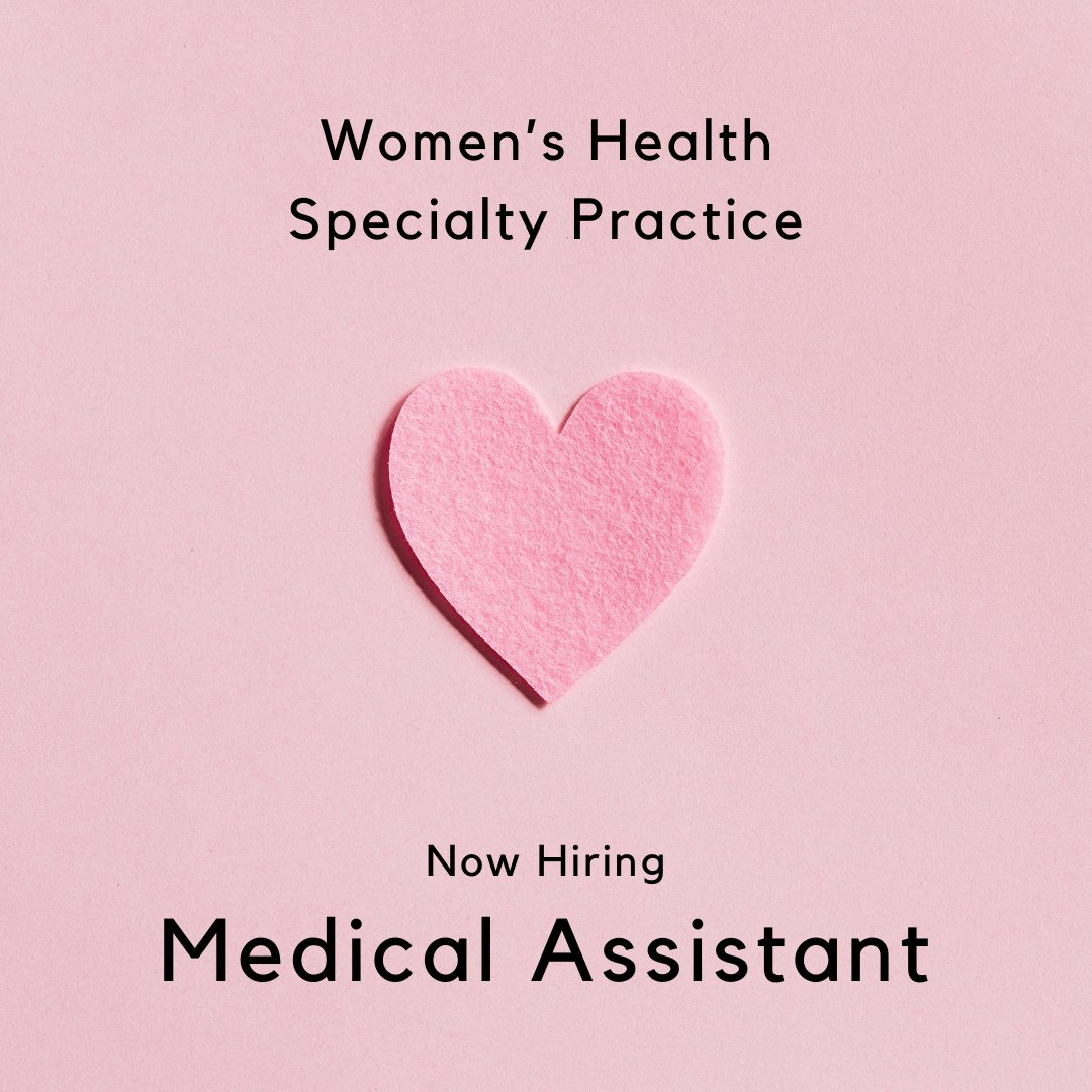 #Hiring Medical Assistant for Women's health clinic in SE PDX! Monday-Friday at $20-$27 Hourly ❤️Contact Margaret at 503.212.0006 + margaret@emeraldstaffing.com to learn more!
#hiring #healthcare #medicalassistant #womenshealth #careers #goals #success #local #recruiting…