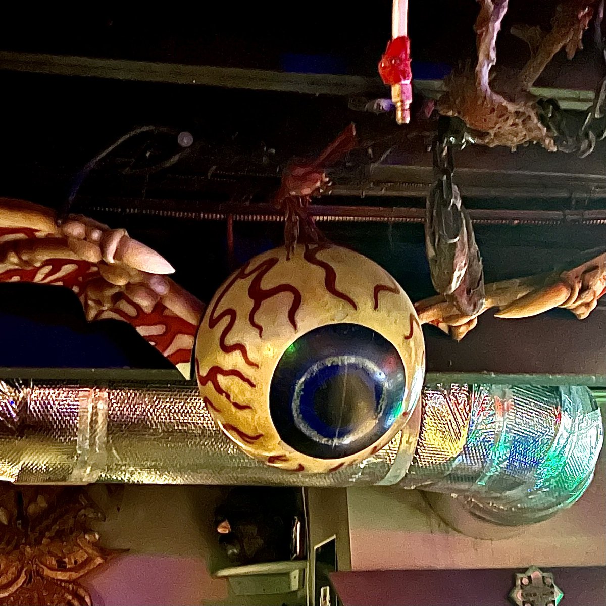 stevewright64's tweet photo. GWARBar is my all time favorite dive bar. It celebrates the vulgarity and gore of the heavy metal band on every square inch of its interior. The bar, with great cocktail specials, is in Richmond VA where GWAR was founded 40 years ago. #streetphotographer #divebar @gwar #richmond https://t.co/SEqgZkljGb