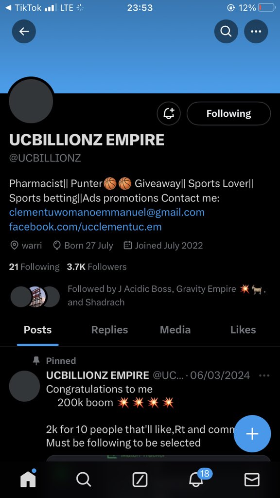 adebayok183's tweet photo. @gravityempire28 @UCBILLIONZ 9070913042
Opay https://t.co/VeKKNFscPG
