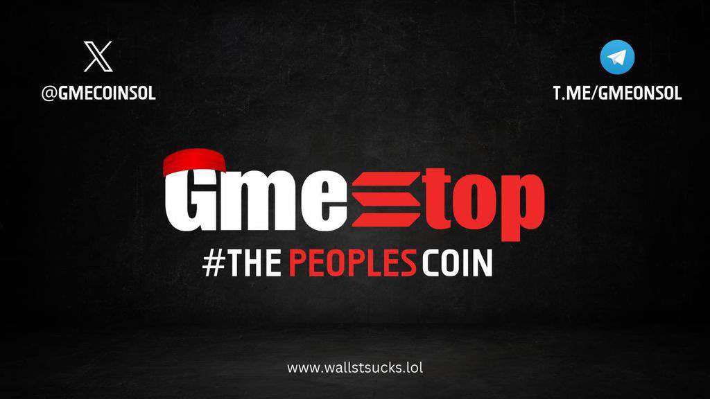 @TimeonSolana @gmecoinsol It is #THEPEOPLESCOIN $GME #PowerToThePeople #PoweredByThePeople