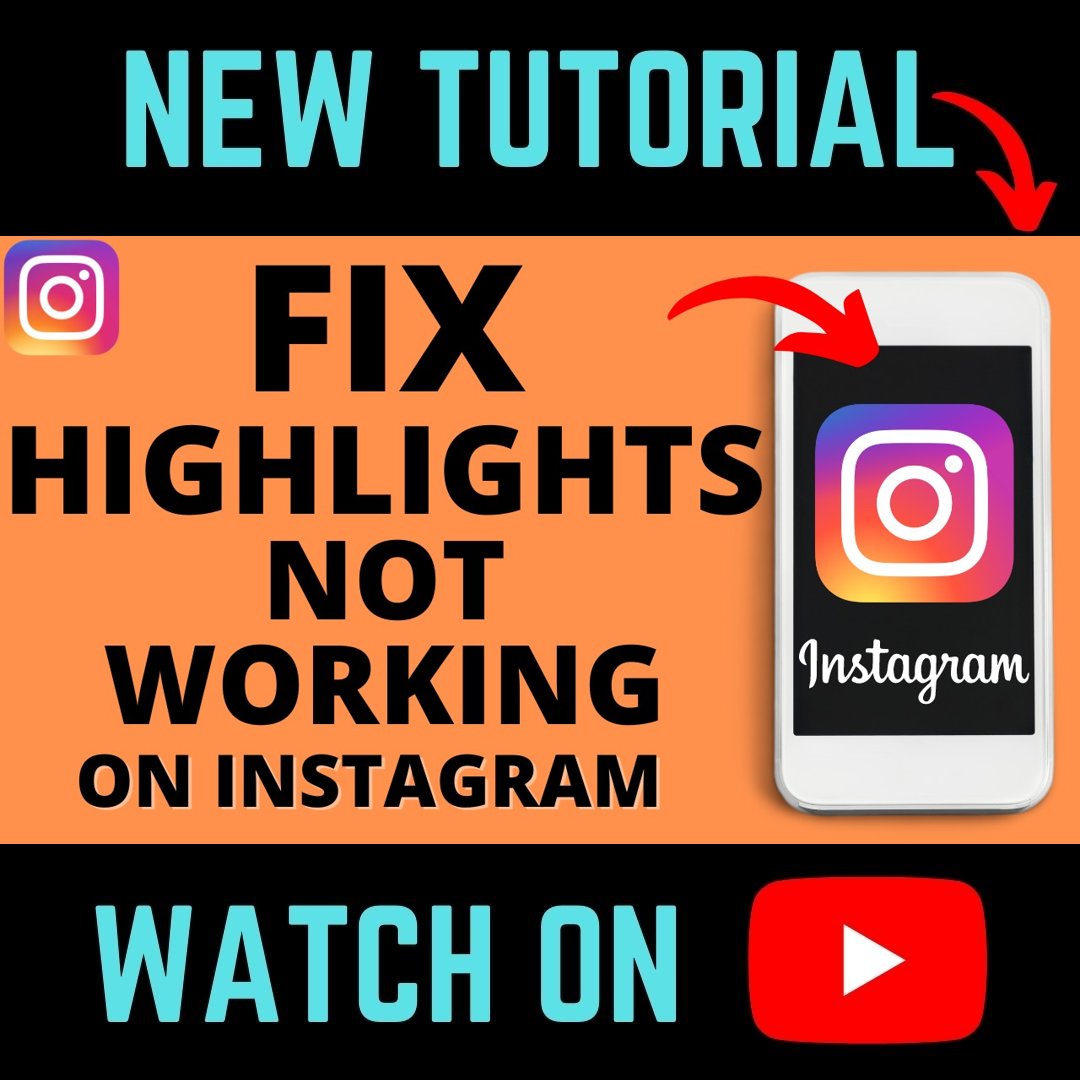 👉youtu.be/lt2Wv1THnro How to Fix Highlights Not Working on Instagram #instagram #instagramtutorial #instagramhighlights