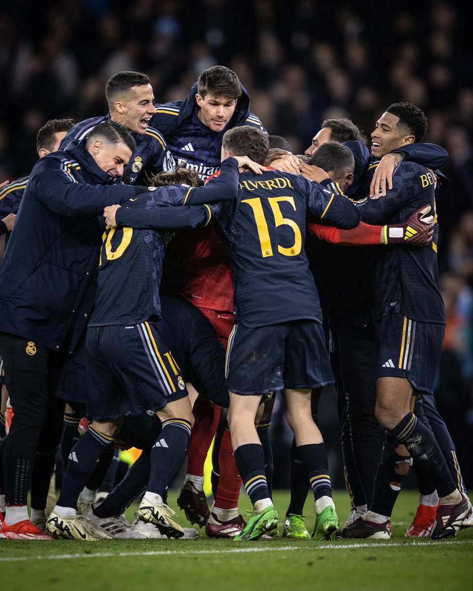 fedeevalverde's tweet image. CONTRA TODOS LOS PRONÓSTICOS

ESTO ES EL REAL MADRID 🫡🫡🫡