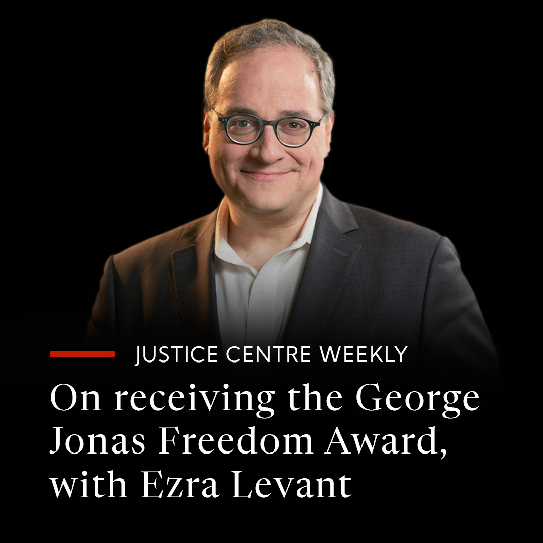 In this episode of Justice Centre Weekly, our 2024 George Jonas Freedom Award recipient Ezra Levant talks about highlights in his career as an author, advocate and visionary in independent media. Listen to us on Youtube: youtu.be/0Ing0I81k78 We're also on Rumble: