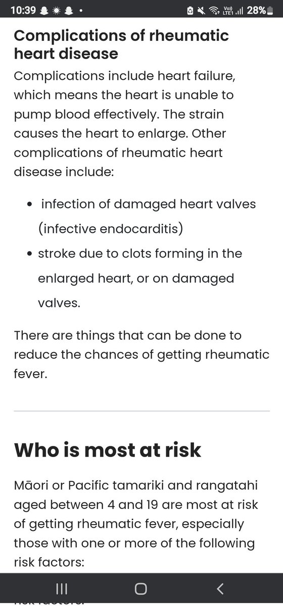 So to be clear.If a doctor says your kid is too sick to go to school then the child can stay home (doctor's cert).Alot can't afford a doctors cert The same people who cant provide a cut lunch, shoes, a jacket.Rheumatic fever is a leading  factor 4 heartdisease in adults in Nz.