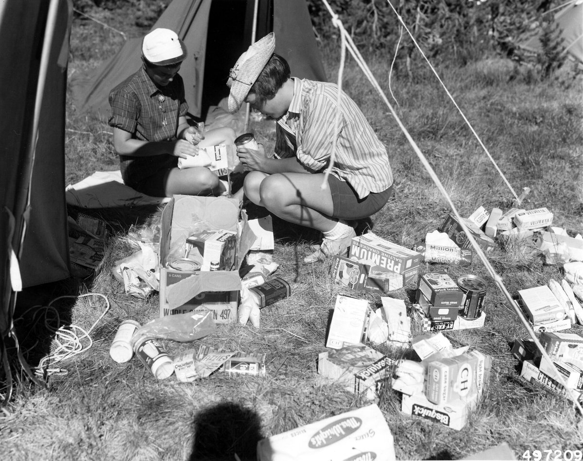 #TBT Many things have changed since the 1960’s, but one thing remains the same – pack your 10 essentials when preparing to visit the forest! For more information about the 10 essentials visit fs.usda.gov/detail/r6/recr…
