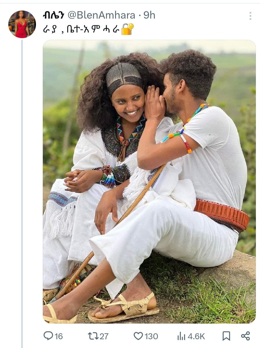 JoeTseGy's tweet photo. " Both are Posting #Tigray picture, Why not post your Own?"🙂 https://t.co/pZQ0e7MHNn