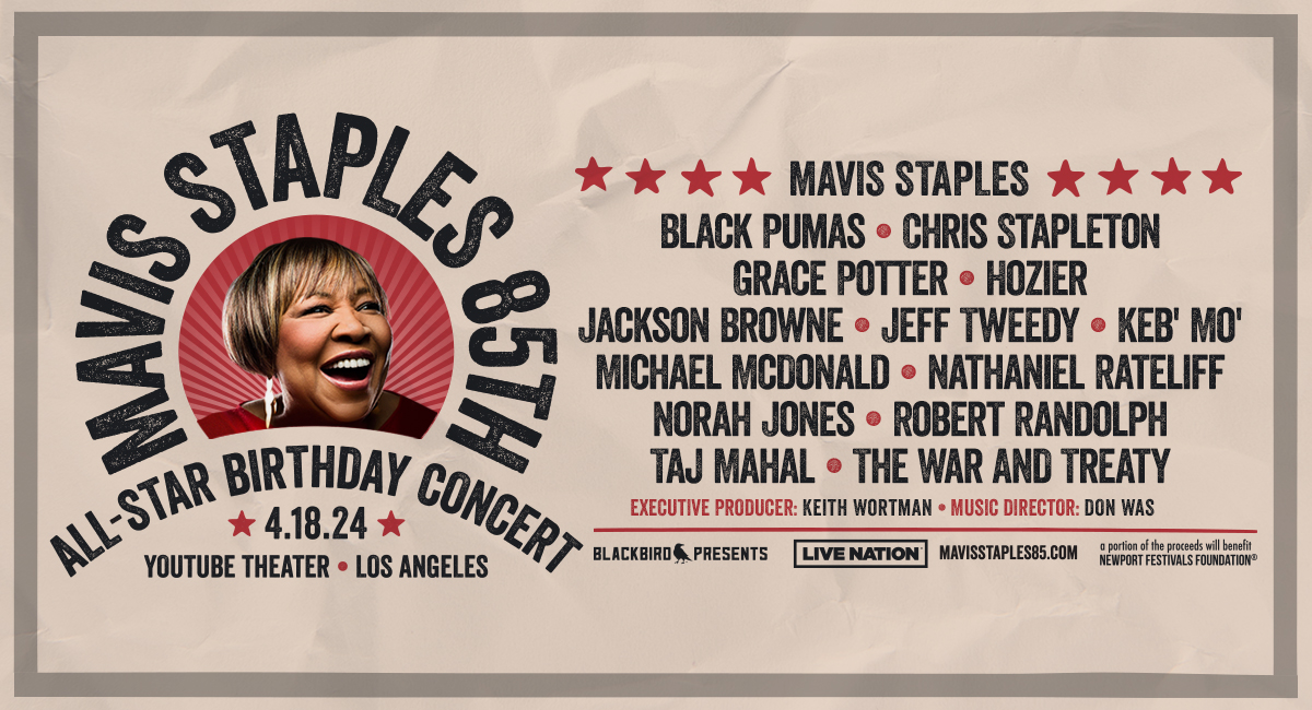 Tomorrow ❤️ mavisstaples85.com #Mavis85