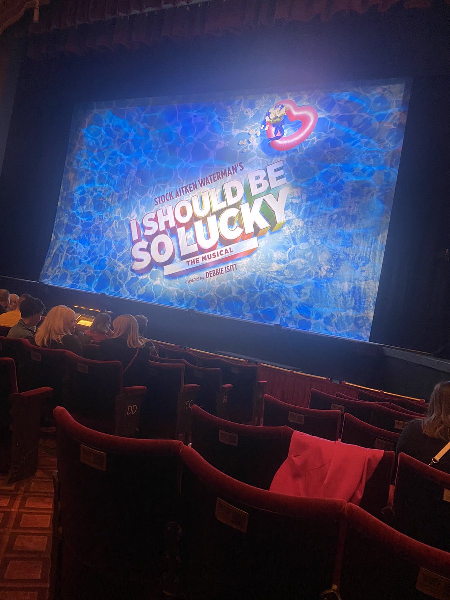 Get yourself down to see @SoLuckyMusical so good and soo funny!!! Amazing all the way through!! @LiverpoolEmpire