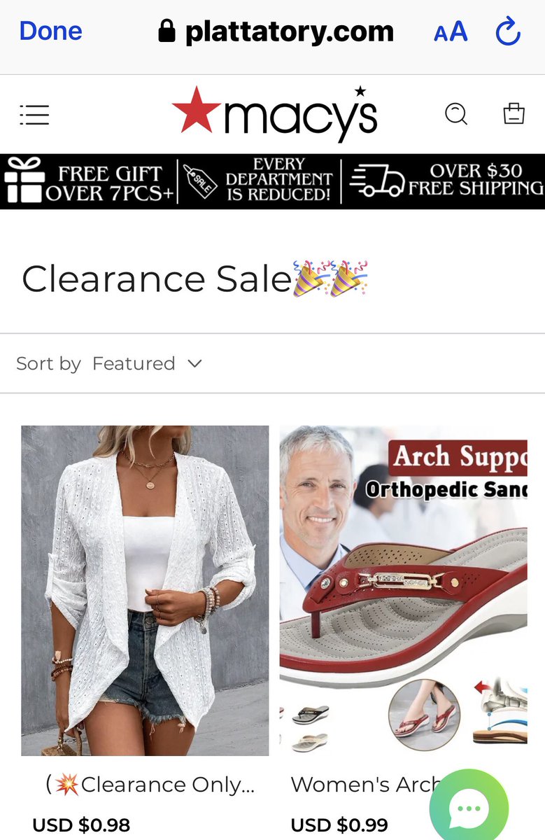 NitaMMitchell's tweet photo. @Macys  👀 FYI. Your logo is showing under website https://t.co/SORjq2FPBr https://t.co/e2npqRhocq