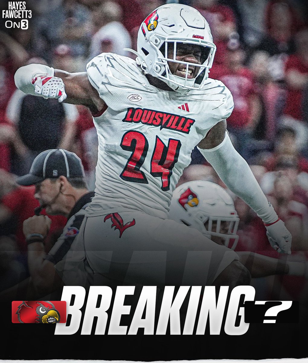 BREAKING: Louisville LB Jaylin Alderman plans to enter the Transfer Portal, he tells @on3sports The 6’1 225 LB started all 13 games for the Cardinals in 2023. Totaled 62 tackles, 7 TFL, & 1.5 Sacks. Will have 2 years of eligibility remaining on3.com/db/jaylin-alde…