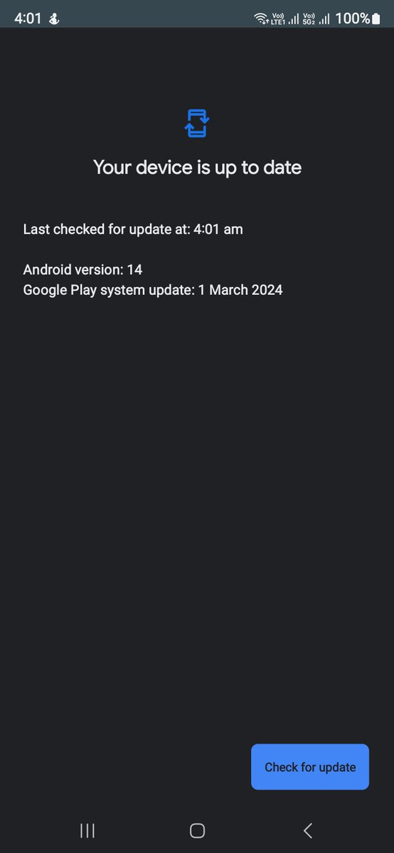 dilip_patel1985's tweet photo. Heads Up... Indian Android Users❗️❗️
Google has released the Google Play System bug fixes update.
March 2024 updated the System Updates.
This update is a minor bug fix update from Google,
The April 2024 update is expected to be available soon.
#Android #PlaySystem #GooglePlay #Samsung #s24Ultra
#Android #PlaySystem #GooglePlay #Samsung #s24Ultra
