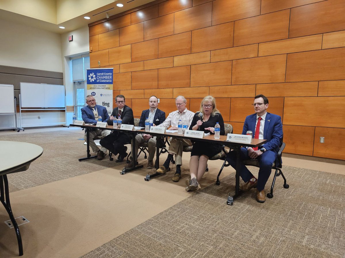 Great to have chance to brief @CarrollChamber members on policy outcomes from #MDGA2024 with our #CarrollCountyMD Delegation at @CarrollCC today. We need to gear up for next legislative session because there is already plotting to push for higher taxes again. Thanks for invite!