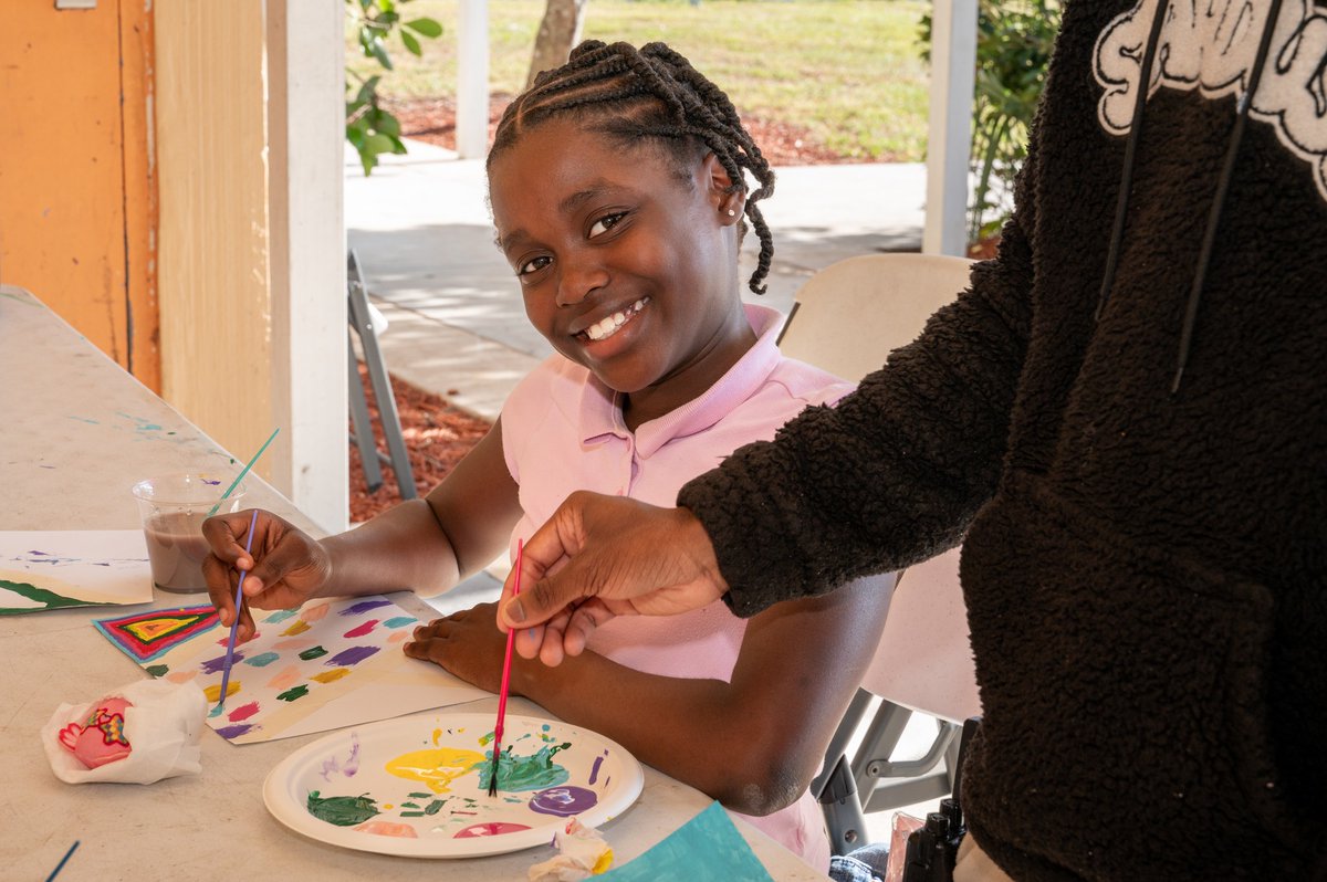 Yesterday was #WorldArtDay, and our Chuck Hill Club members tapped into their artistic sides to create their own murals! 🎨
