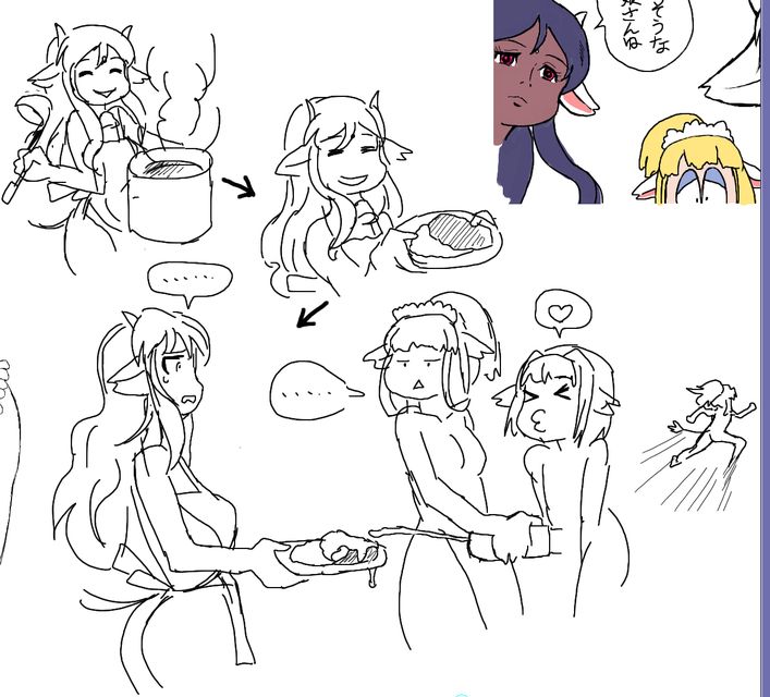 むかーーーーし、絵チャで描いてた頃の絵を貼るぞー 