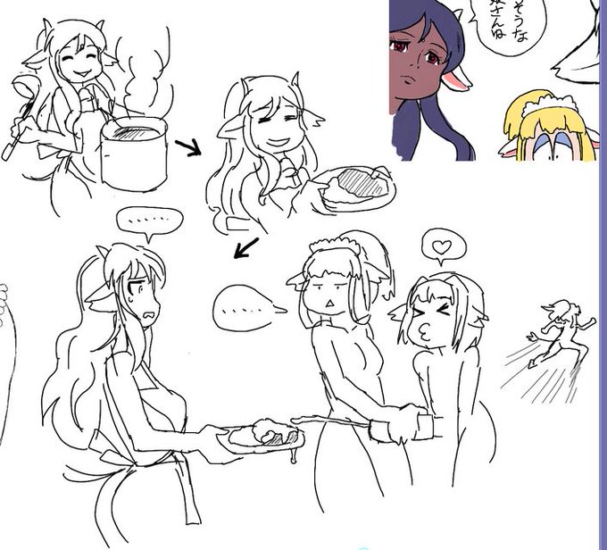 むかーーーーし、絵チャで描いてた頃の絵を貼るぞー 