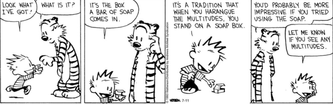 #CalvinandHobbes