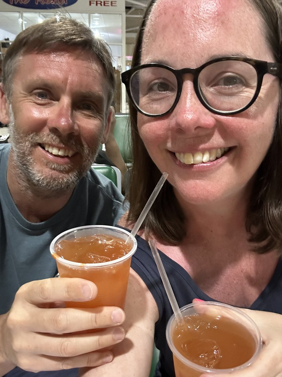 Our last rum punch before our <a href="/VirginAtlantic/">virginatlantic</a> flight to #London