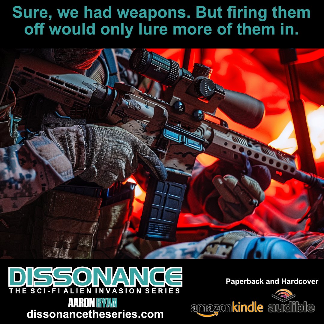 Life had to be quiet after the gorgons came.

dissonancetheseries.com

#scifi #sciencefiction #alieninvasion #postapocalyptic #kindle #kindleunlimited #yabooks #booksbooksbooks #booktok #bookstagram #bookstoread