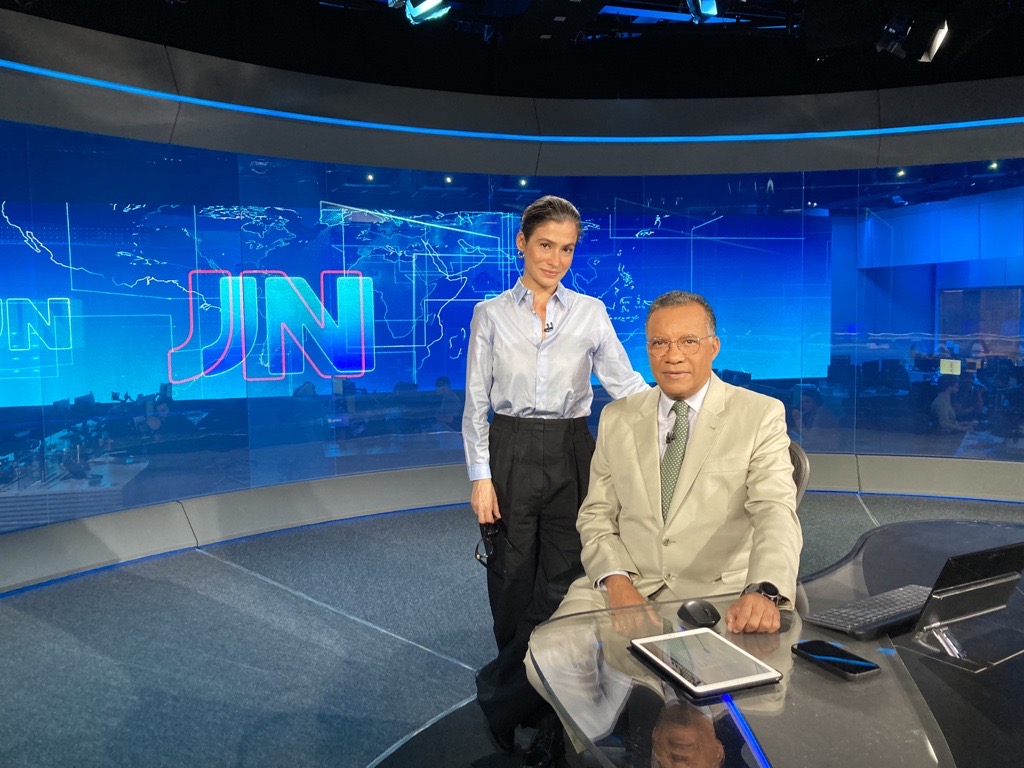 📺 O #JN está no ar #BoaNoiteJN