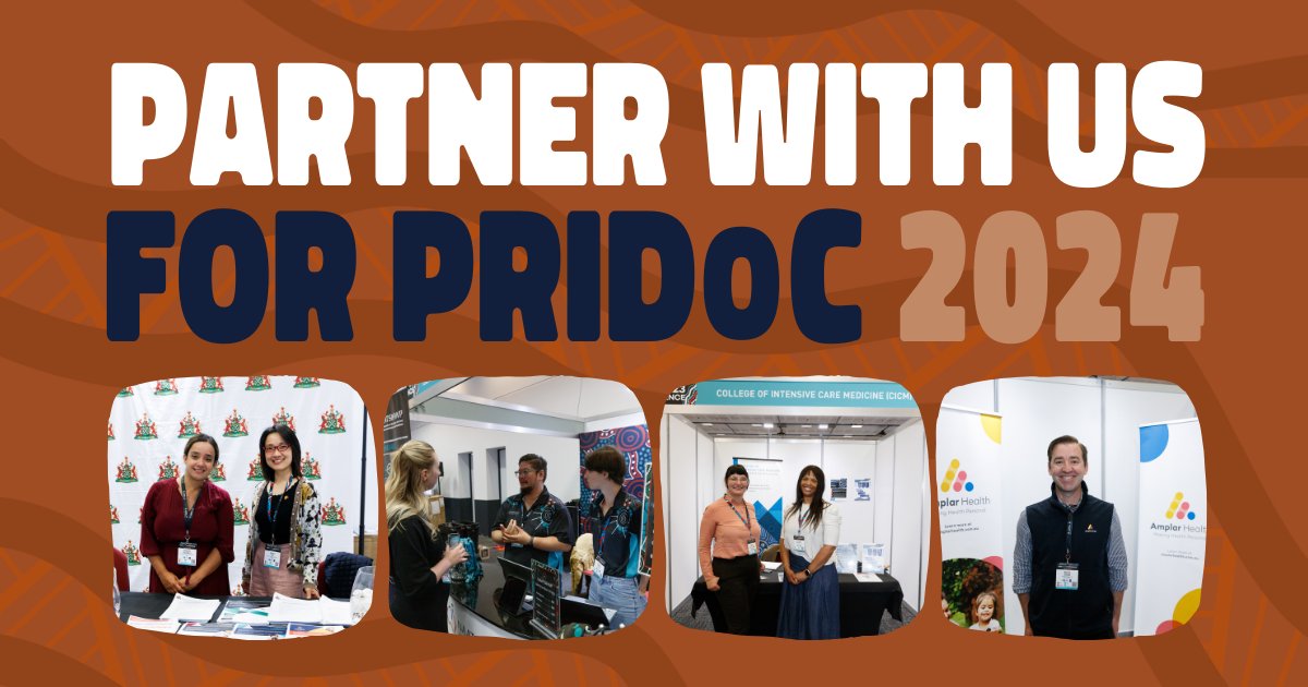 📣 PARTNER WITH AIDA FOR PRIDoC 2024 ⭐ Existing Opportunities Include: 🌟 Wardlipari Sponsor (Platinum) 🌌 Wirltu Tidna Sponsor (Silver) 🍴 Banquet Sponsor Check out our Partnership Prospectus: aida.eventsair.com/pridoc-2024/sp… or get in touch ✉️ conference@aida.org.au for more info.