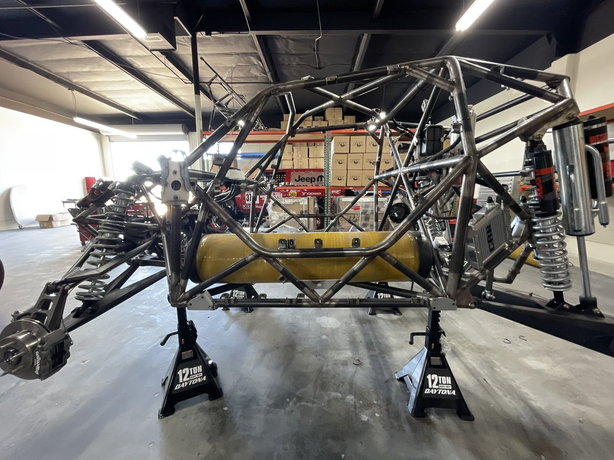 Moving along. Our first Hydrogen Fuel Cell 008 being built with an easy, quick refueling solution. Our goal is to run the first zero emission Baja 1000 this year.