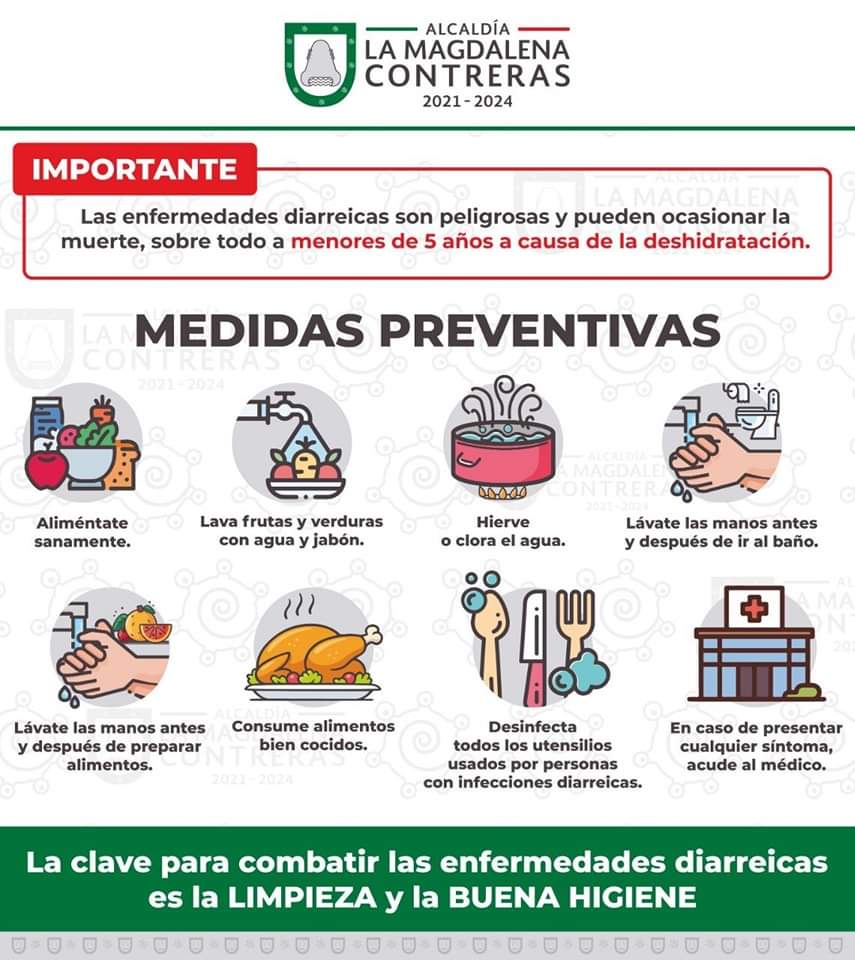 🟢🟢🟢 #Salud || En esta época de calor sigue estás recomendaciones para identificar y prevenir las Enfermedades Diarreicas