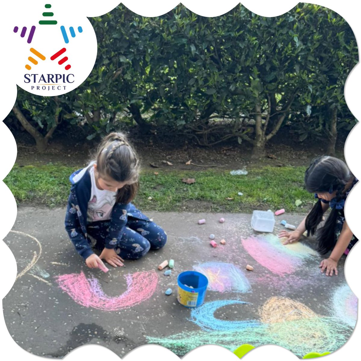 Great to get outdoors, being creative, playing games and everyone having fun 👏🏻 _____________________ #youthwork #starpicproject #community #confidence #safespace #learning #transferableskillsets @YouthScotland @LAYC2015 @CSH_Edinburgh