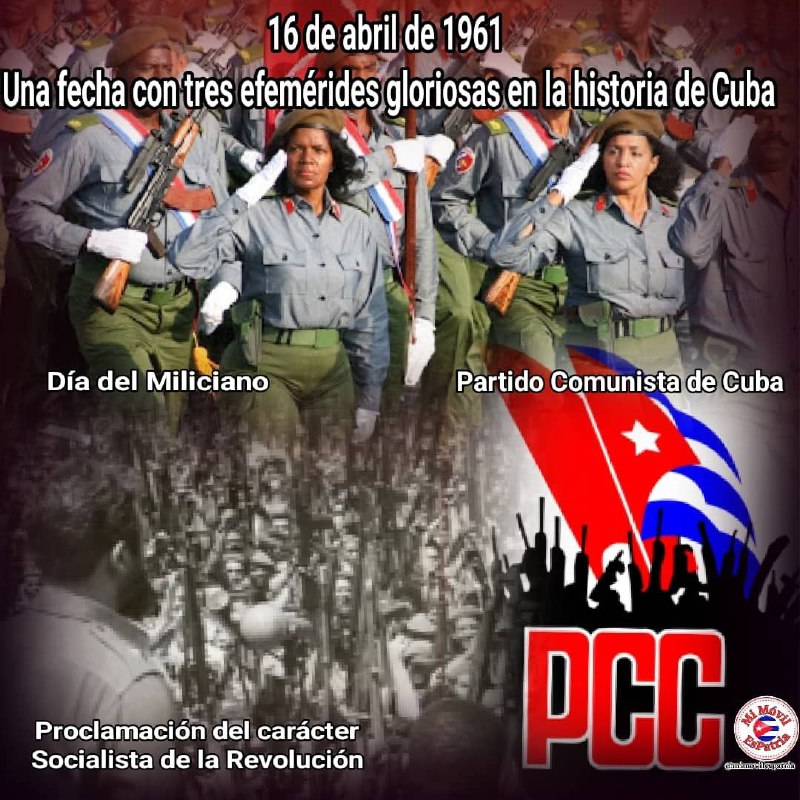 El @PartidoPCC  es el alma de la Revolución #Cuba #GirónVictorioso #LaHabanaViveEnMí