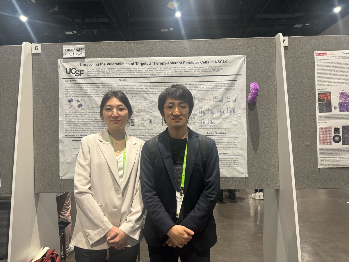BivonaLabUCSF's tweet image. Members of the Bivona lab at #AACR24 last week!
