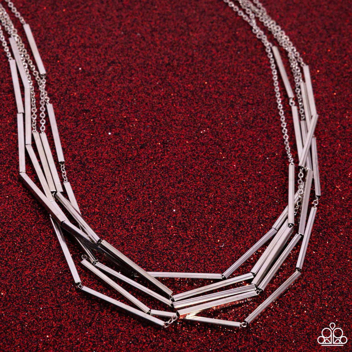 SNEAK PEEK: When in doubt, layer on the silver! This necklace is the ultimate accessory for adding some fun, sleek attitude to your look. 
#Silver #Necklaceoftheday #Bold