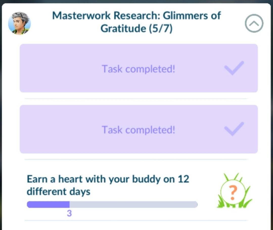 jen_deslauriers's tweet image. What day are you on ? Don't forget your buddy hearts ❤️✨️ #PokemonGO #masterwork #research #PokemonGOfriends #buddyheart 💕✨️
