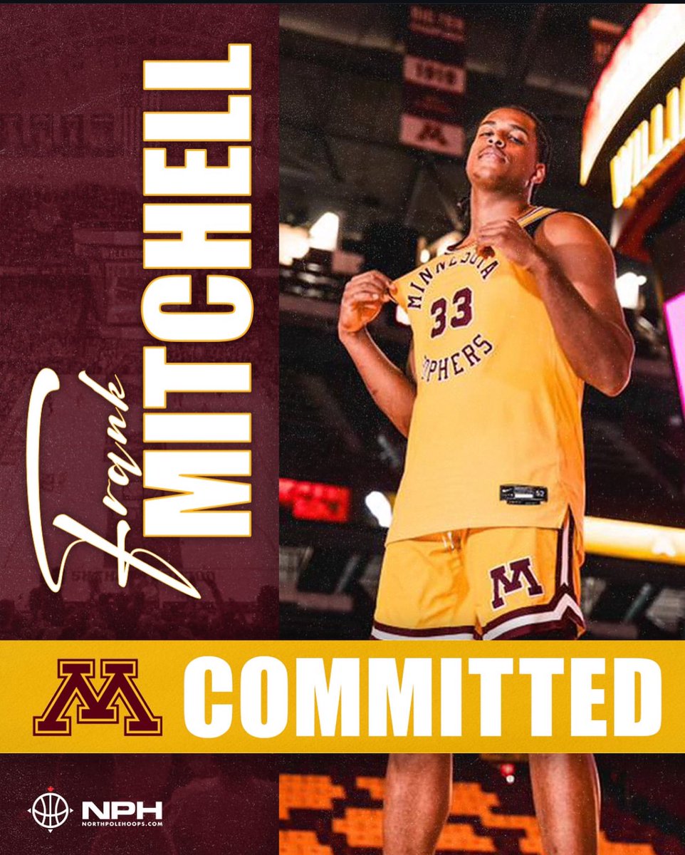 Frank Mitchell commits to the #Gophers! 

He was the 4th overall leading rebounder in college basketball last season. He is a double-double machine! 

gopherhole.com/boards/threads…