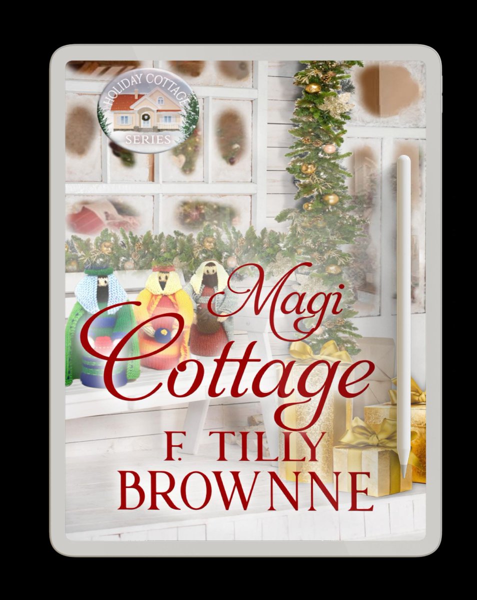 #ChristmasReading Can a trip to Sprucewood and the gifts of the Magi lead Em to sweet romance? #Christmas #Romance! Magi Cottage in the Holiday Cottage series. Get it here: buff.ly/3dzc3nX #ChristianFiction #KindleEbook #ChristmasFiction #IARTG