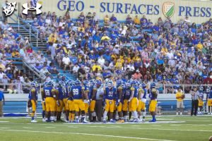 #AGTG After a great conversation with @coachddean I am truly blessed to receive my first offer to Southern Arkansas University!!! @NDNFootball @Tolleson20 @CoachDT_TFB @SAUFootball