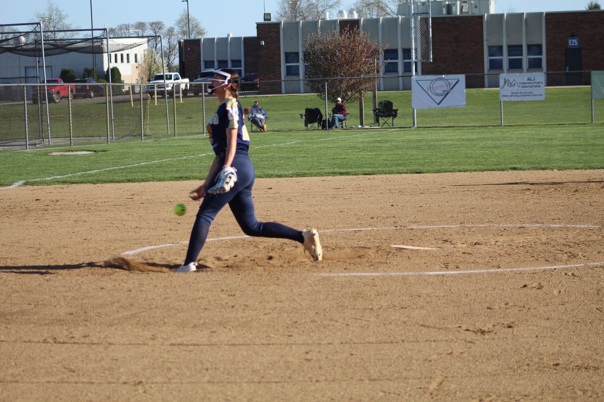 Final in <a href="/NIC_athletics/">NIC athletics</a> Softball <a href="/nphs_athletics/">NPHS Athletics</a> 11 <a href="/SBClayathletics/">SB Clay Athletics</a> 0 in 5 innings.   New Prairie pitcher Ava Geyer throws a perfect game striking out all 15 batters she faced.