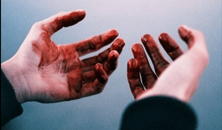 Stickthat23's tweet photo. @AlboMP Blood on your Hands @labor https://t.co/QKQxAOQQEd
