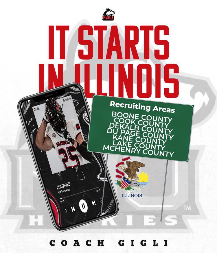 It was a great first day on the road in Illinois. Our @NIU_Football staff hit it today!
