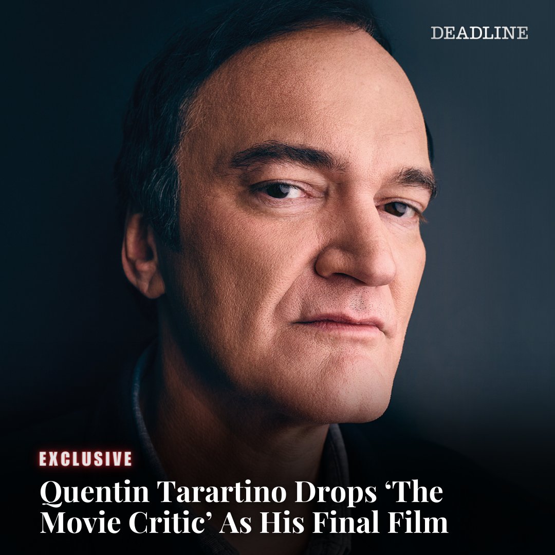 EXCLUSIVE: Quentin Tarantino’s movies are always full of surprises, and here is one about ‘The Movie Critic’ we did not expect. Deadline can reveal that Tarantino has dropped the film as his 10th and final project. He simply changed his mind, Deadline has been told